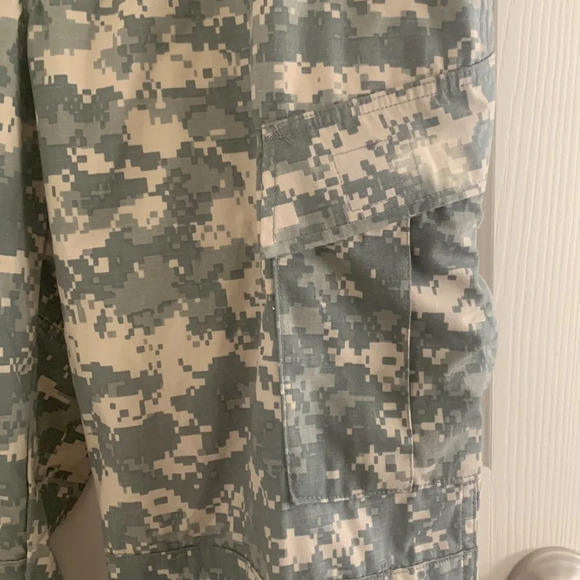 Men’s Army Combat Uniform Camouflage Pants Trousers Medium-Long - Picture 3 of 12